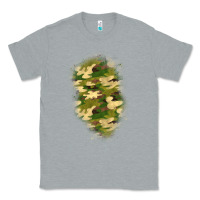 Heather Grey camouflage patch 1 Classic Tee - BundleAndBundleShop