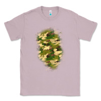 Lilac camouflage patch 1 Classic Tee - BundleAndBundleShop