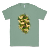 Sage camouflage patch 1 Classic Tee - BundleAndBundleShop