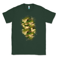 Sports Green camouflage patch 1 Classic Tee - BundleAndBundleShop