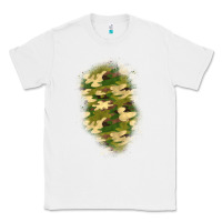 White camouflage patch 1 Classic Tee - BundleAndBundleShop