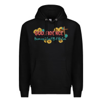 Black god fidence Premium Hoodie - MaliasSmallBusiness