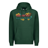 Sports Green god fidence Premium Hoodie - MaliasSmallBusiness