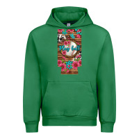 Emerald Play Ball Baseball With Pink Flowers 12 Oz Slim Can Cooler Urban Hoodie - BundleAndBundleShop