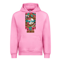 Fuchsia Pink Play Ball Baseball With Pink Flowers 12 Oz Slim Can Cooler Urban Hoodie - BundleAndBundleShop
