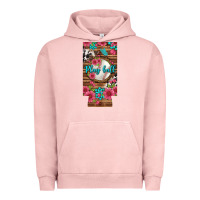 Pigment Salmon Play Ball Baseball With Pink Flowers 12 Oz Slim Can Cooler Urban Hoodie - BundleAndBundleShop