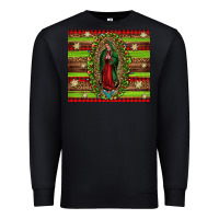 Black our lady of Guadalupe Christmas Premium Sweatshirt - Jasminsmagicworld
