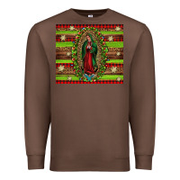 Chestnut our lady of Guadalupe Christmas Premium Sweatshirt - Jasminsmagicworld
