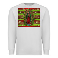 Dove Grey our lady of Guadalupe Christmas Premium Sweatshirt - Jasminsmagicworld