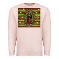 Pale Pink our lady of Guadalupe Christmas Premium Sweatshirt - Jasminsmagicworld