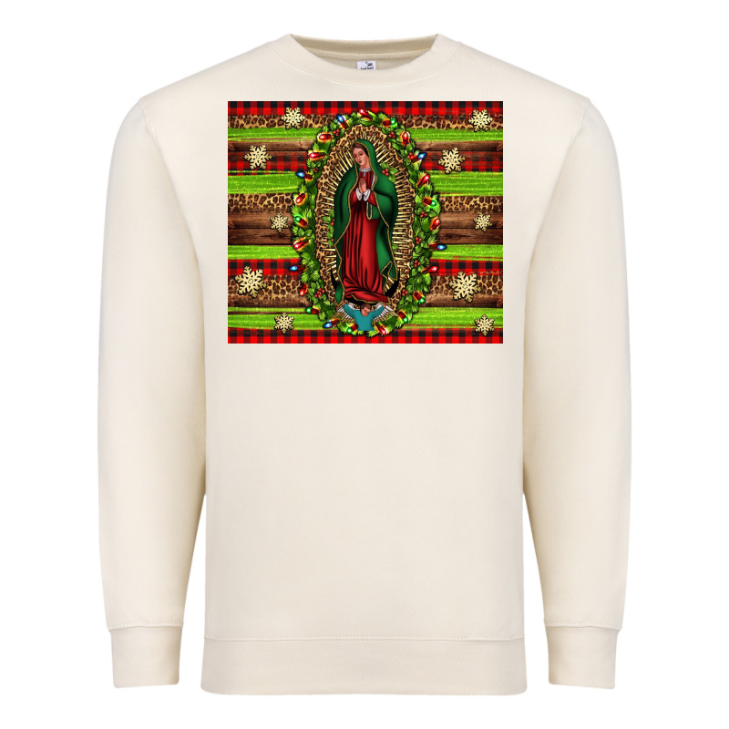Our Lady Of Guadalupe Christmas Premium Sweatshirt by Jasminsmagicworld | Teevron