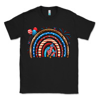 Black American rainbow Classic Tee - Neo Western