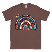 Chestnut American rainbow Classic Tee - Neo Western