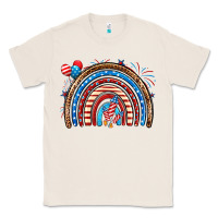 Natural American rainbow Classic Tee - Neo Western