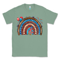 Sage American rainbow Classic Tee - Neo Western