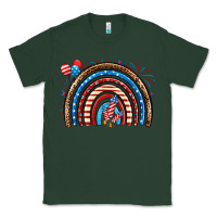 Sports Green American rainbow Classic Tee - Neo Western