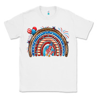 White American rainbow Classic Tee - Neo Western