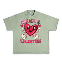 Oil Green mamas valentine with cute heart Urban Heavy Tee - texasbilliewilder