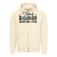 Sandshell raising believers Zipper Hoodie - CowhideDigitalArt