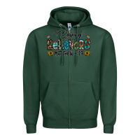 Sports Green raising believers Zipper Hoodie - CowhideDigitalArt