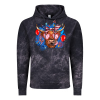 Cloud Black western america cow Vintage Hoodie - JahusDesignShop