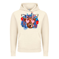 Vintage Artic western america cow Vintage Hoodie - JahusDesignShop