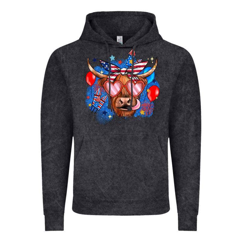 Western America Cow Vintage Hoodie by JahusDesignShop | Teevron
