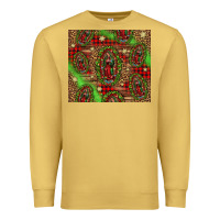 Antique Gold our lady of Guadalupe Christmas Premium Sweatshirt - Jasminsmagicworld