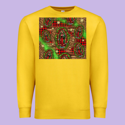 Our Lady Of Guadalupe Christmas Premium Sweatshirt Designed By Jasminsmagicworld