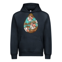 Navy american football and western roses teardrop Urban Hoodie - BundleAndBundleShop