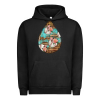 Pigment Black american football and western roses teardrop Urban Hoodie - BundleAndBundleShop