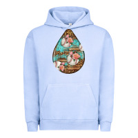 Pigment Grape Ice american football and western roses teardrop Urban Hoodie - BundleAndBundleShop