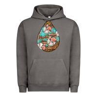Pigment Tornado american football and western roses teardrop Urban Hoodie - BundleAndBundleShop