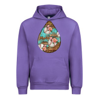 Tulip american football and western roses teardrop Urban Hoodie - BundleAndBundleShop