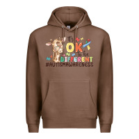 Chestnut its ok to be different Premium Hoodie - MaliasSmallBusiness