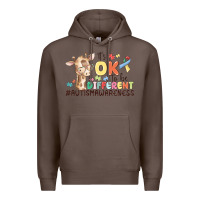 Coffee its ok to be different Premium Hoodie - MaliasSmallBusiness