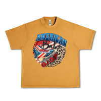 Peanut Butter American babe Urban Heavy Tee - Zillion Design Studio