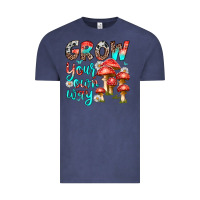 Vintage Denim grow your own way Vintage Tee - texasbilliewilder