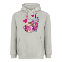 Moon Dust valentines day heart coffe Heavyweight Hoodie - AdoDesignShop