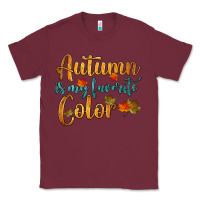 Burgundy autumn is my favorite color Classic Tee - HRA Design Shop