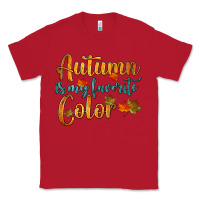 Red autumn is my favorite color Classic Tee - HRA Design Shop