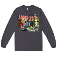 Smoke living on lake time Long Sleeve Tee - Zillion Design Studio