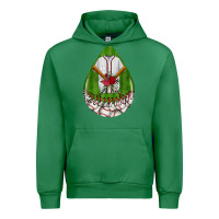 Emerald baseball and western roses teardrop  2 Urban Hoodie - BundleAndBundleShop