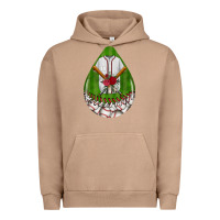 Pigment Burro baseball and western roses teardrop  2 Urban Hoodie - BundleAndBundleShop