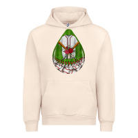Sandshell baseball and western roses teardrop  2 Urban Hoodie - BundleAndBundleShop