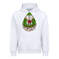 White baseball and western roses teardrop  2 Urban Hoodie - BundleAndBundleShop