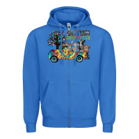True Royal autism avareness3 Zipper Hoodie - CowhideDigitalArt
