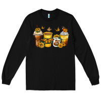 Black butterfly coffee cups Long Sleeve Tee - Zillion Design Studio