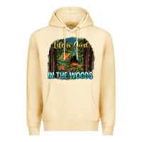 Pina Colada life is good in the woods Premium Hoodie - NancyCooperArtShop