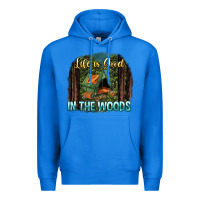 True Royal life is good in the woods Premium Hoodie - NancyCooperArtShop